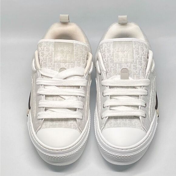 Dior Homme B23 Skater 'Dior Oblique - Cream' Sneakers size 40/us size 7 - Picture 3 of 14